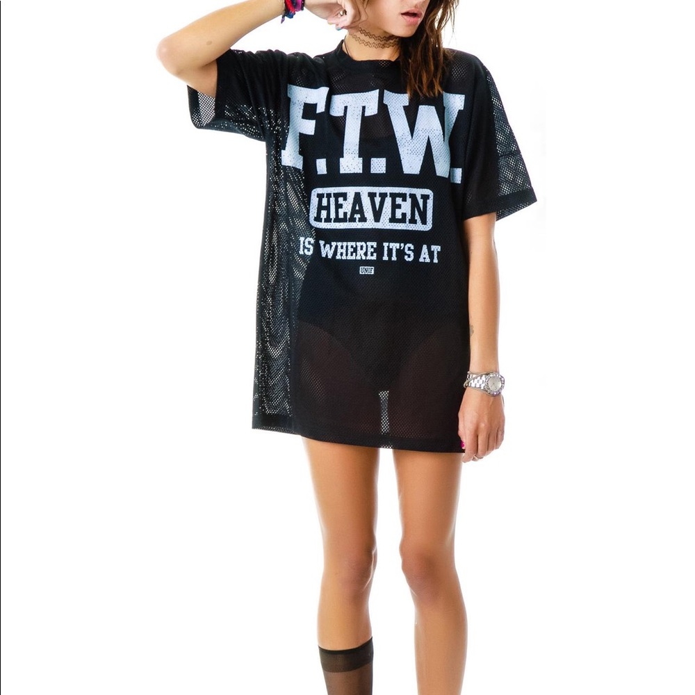 UNIF FTW Jersey Tee size S